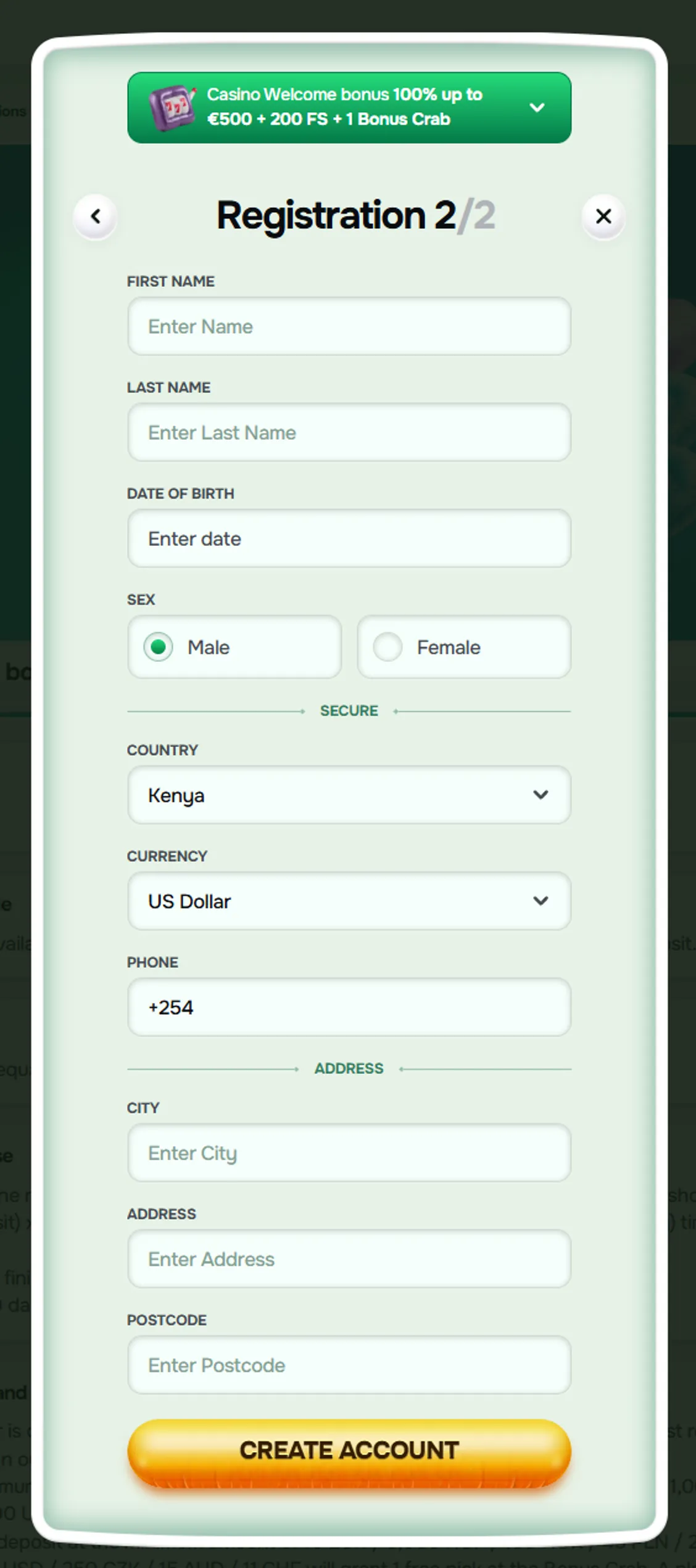 bet365 cassino